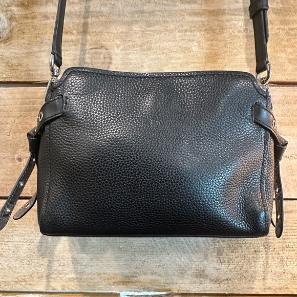 Michael Kors Pebbled Leather Crossbody Bag – Black – Adjustable Strap - Picture 13 of 14